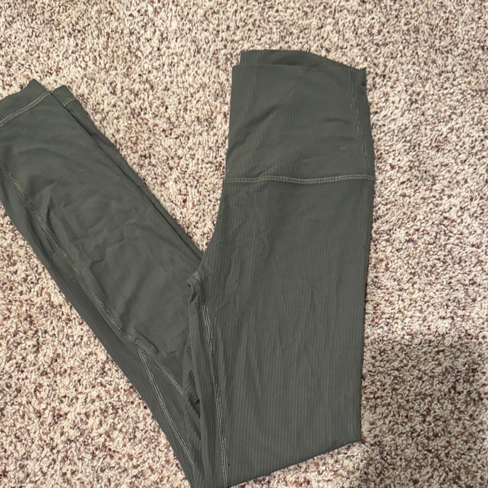 Lululemon ribbed align leggings-25 inch
